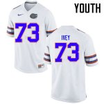 Youth Florida Gators #73 Martez Ivey NCAA Nike White Authentic Stitched College Football Jersey DWQ3362SW